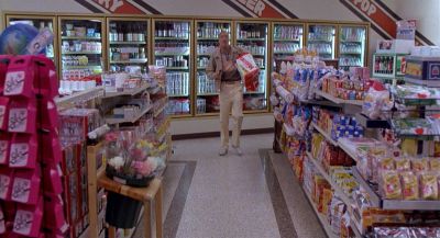 Still from Raising Arizona (1987) that has been tagged with: store