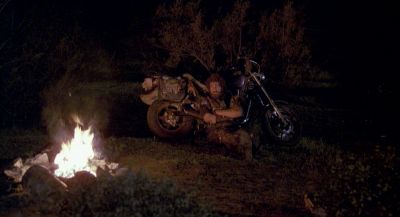Still from Raising Arizona (1987) that has been tagged with: campfire