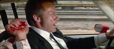 Still from Reservoir Dogs (1992) that has been tagged with: medium shot & interior & clean single