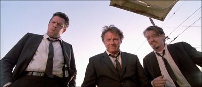Still from Reservoir Dogs (1992) that has been tagged with: three-shot