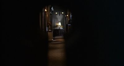 Still from Rosemary's Baby (1968) that has been tagged with: wide shot & interior & insert & night