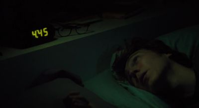 Still from Ruby Sparks (2012) that has been tagged with: interior & bedroom & clock