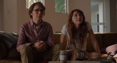 Still from Ruby Sparks (2012) that has been tagged with: interior & couch & medium wide