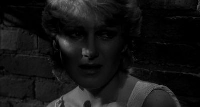 Still from Rumble Fish (1983) that has been tagged with: black and white & close-up