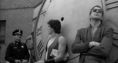 Still from Rumble Fish (1983) that has been tagged with: police
