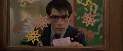 Still from Rushmore (1998) that has been tagged with: clean single & medium close-up & school