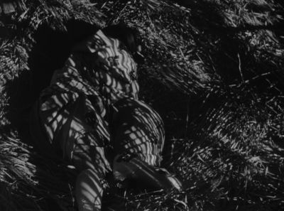Still from Seven Samurai (1954) that has been tagged with: black and white & clean single