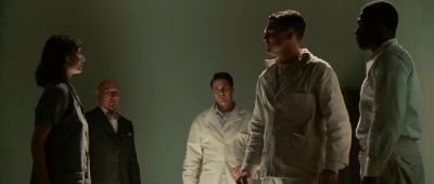 Still from Shutter Island (2010) that has been tagged with: a89985 & day & wide shot & group-shot