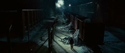 Still from Shutter Island (2010) that has been tagged with: train & night