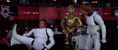 Still from Star Wars: A New Hope (1977) that has been tagged with: 4169e1
