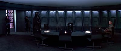 Still from Star Wars: A New Hope (1977) that has been tagged with: conference room