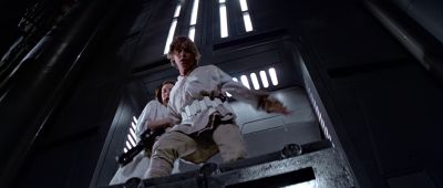 Still from Star Wars: A New Hope (1977) that has been tagged with: 8c91ab