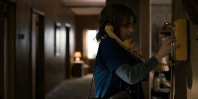 Still from TV Show: Netflix — "Stranger Things: Season 1 - Episode 1" that has been tagged with: practical lamp & phone