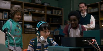 Still from TV Show: Netflix — "Stranger Things: Season 1 - Episode 1" that has been tagged with: cd5b5b
