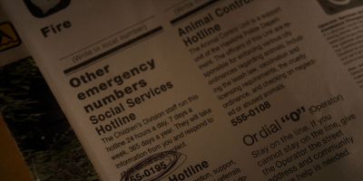 Still from TV Show: Netflix — "Stranger Things: Season 1 - Episode 1" that has been tagged with: interior & newspaper
