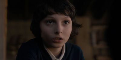 Still from TV Show: Netflix — "Stranger Things: Season 1 - Episode 2" that has been tagged with: 4f404c & night & interior