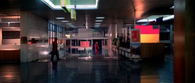 Still from Suspiria (1977) that has been tagged with: night & wide shot