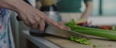 Still from Swallow (2019) that has been tagged with: cooking & celery