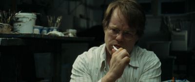 Still from Synecdoche, New York (2012) that has been tagged with: clean single & teeth brushing