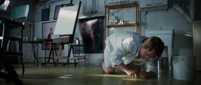 Still from Synecdoche, New York (2012) that has been tagged with: day & painting & wide shot