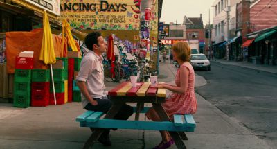 Still from Take This Waltz (2011) that has been tagged with: drinking
