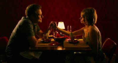 Still from Take This Waltz (2011) that has been tagged with: practical lamp & eating