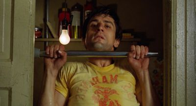 Still from Taxi Driver (1976) that has been tagged with: exercise