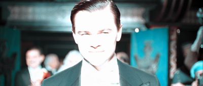 Still from The Aviator (2004) that has been tagged with: 0091ad & medium close-up & flash