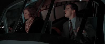 Still from The Aviator (2004) that has been tagged with: airplane interior & two-shot