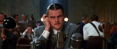 Still from The Aviator (2004) that has been tagged with: interior & microphone