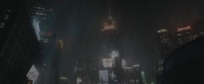 Still from The Batman (2022) that has been tagged with: rain & nyc