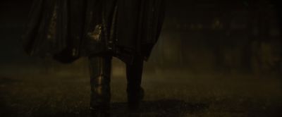 Still from The Batman (2022) that has been tagged with: feet & rain