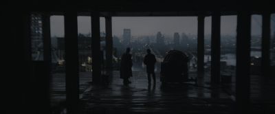 Still from The Batman (2022) that has been tagged with: day & interior & skyline & exterior