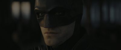 Still from The Batman (2022) that has been tagged with: 1c352d & mask