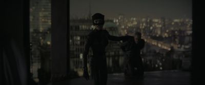 Still from The Batman (2022) that has been tagged with: 3d341f & interior & two-shot & hostage