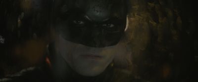 Still from The Batman (2022) that has been tagged with: close-up & exterior & mask