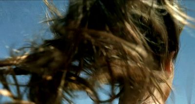 Still from The Diving Bell and the Butterfly (2007) that has been tagged with: hair & extreme close-up