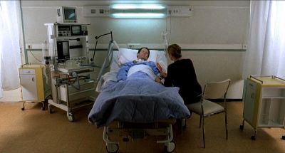 Still from The Diving Bell and the Butterfly (2007) that has been tagged with: hospital
