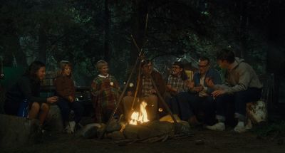 Still from The Fabelmans (2022) that has been tagged with: campfire
