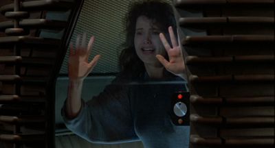 Still from The Fly (1986) that has been tagged with: 742f37 & clean single