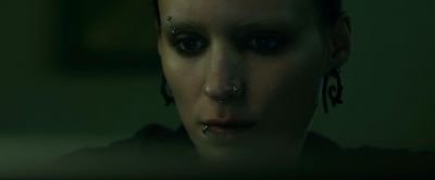 Still from The Girl with the Dragon Tattoo (2011) that has been tagged with: close-up