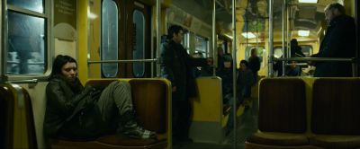 Still from The Girl with the Dragon Tattoo (2011) that has been tagged with: train