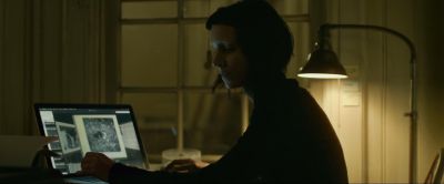 Still from The Girl with the Dragon Tattoo (2011) that has been tagged with: computer screen