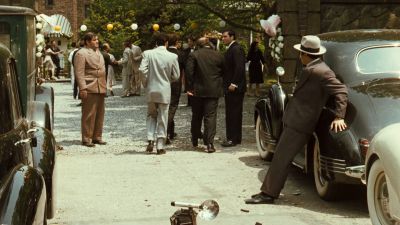 Still from The Godfather (1972) that has been tagged with: ffdb57