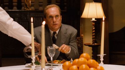 Still from The Godfather (1972) that has been tagged with: dinner