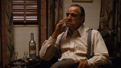 Still from The Godfather (1972) that has been tagged with: living room & day & medium shot