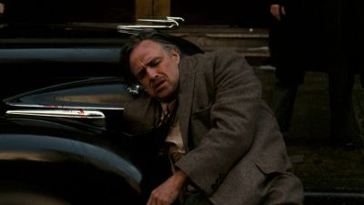 Still from The Godfather (1972) that has been tagged with: blood & hurt