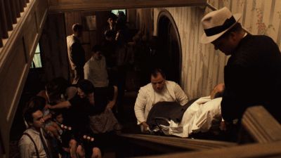 Still from The Godfather (1972) that has been tagged with: stairs
