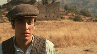 Still from The Godfather (1972) that has been tagged with: countryside & exterior & day