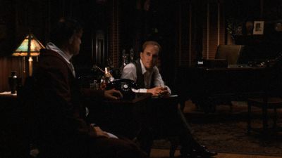 Still from The Godfather (1972) that has been tagged with: night & medium wide
